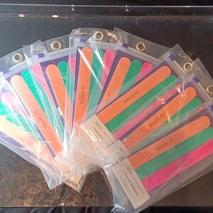Lot Of 8 GSQ By Glamsquad  Pack Of 3 Salon Boards Nail Files NIP